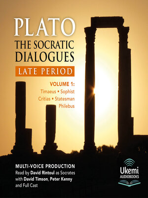 cover image of The Socratic Dialogues: Late Period, Volume 1